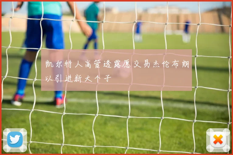 凯尔特人高管透露愿交易杰伦布朗以引进新大个子