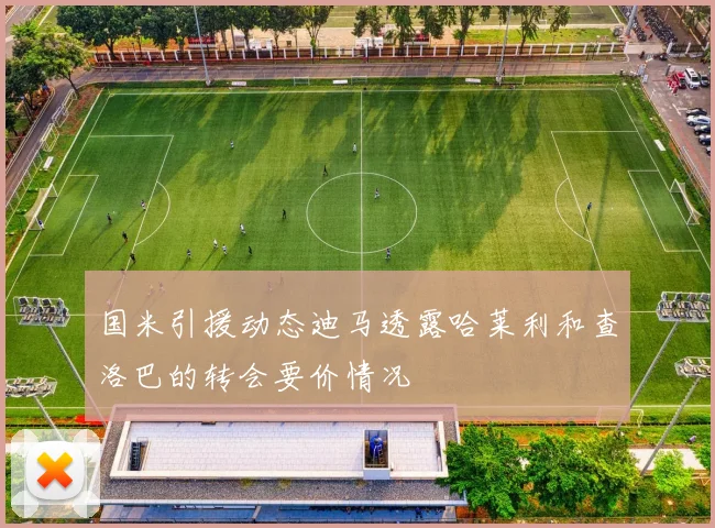 国米引援动态迪马透露哈莱利和查洛巴的转会要价情况